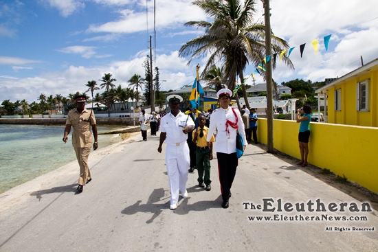 Uniformed parade