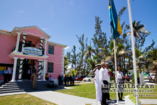 flag raising