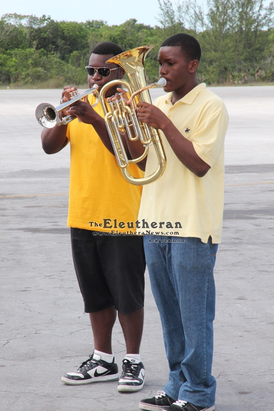 Trumpet and Baritone players 