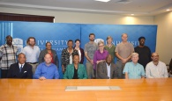 Administrators, historians, archeologists and graduate researchers from the University of The Bahamas, Antiquities, Monuments and Museums Corporation (AAMC) and Florida Museum of Natural History announced the discovery of ancient skeletal remains buried in the sand dunes near Clarence Town, Long Island.