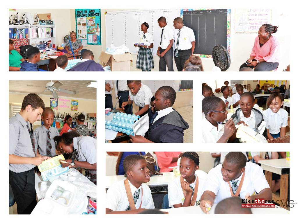 Students participating in the Pilot Science Extravaganza being hosted at North Eleuthera High School