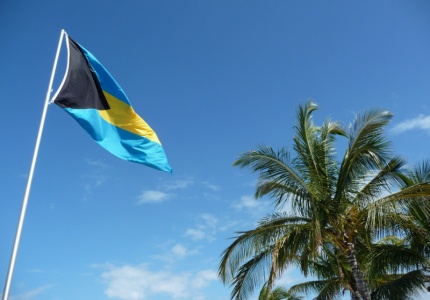 The Flag of the Bahamas