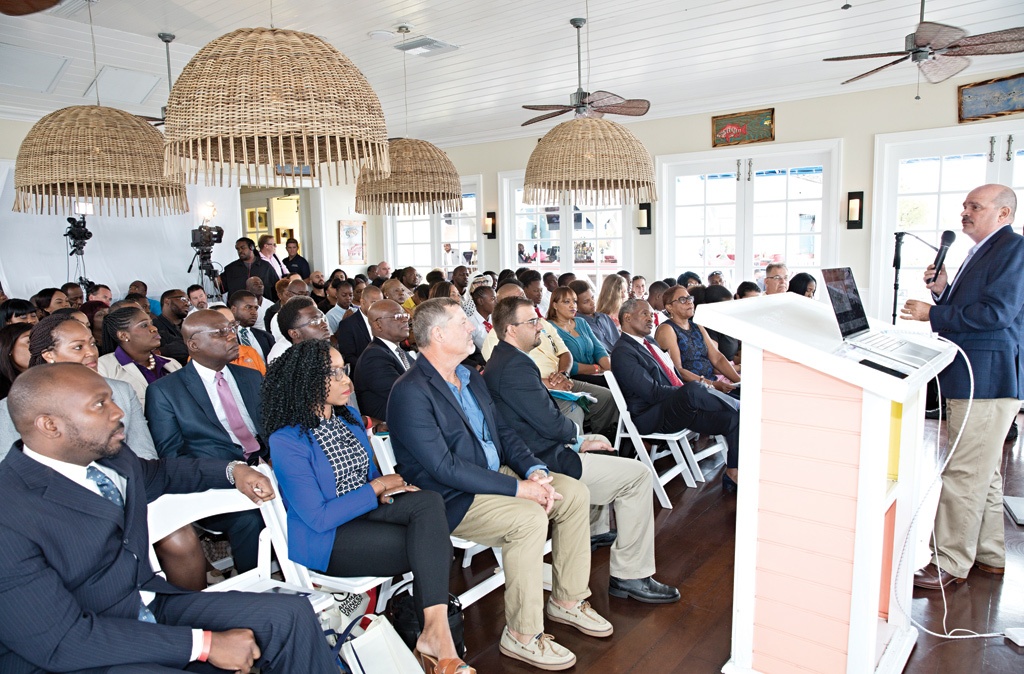 Full House at the Eleuthera Business Outlook, hosted on April 26th, 2018 in Harbour Island.