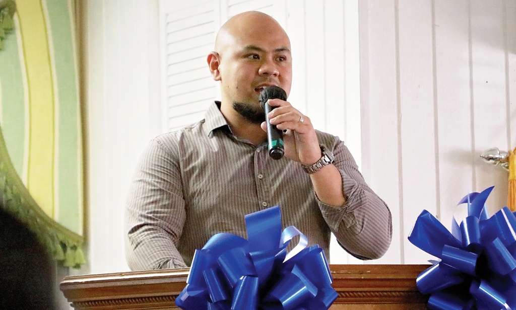 Dr. Allen Cho, District Medical officer for Central Eleuthera, gave a candid and moving tribute to both Nurse Monique Roberts-Cambridge, as well as the entire nursing team.