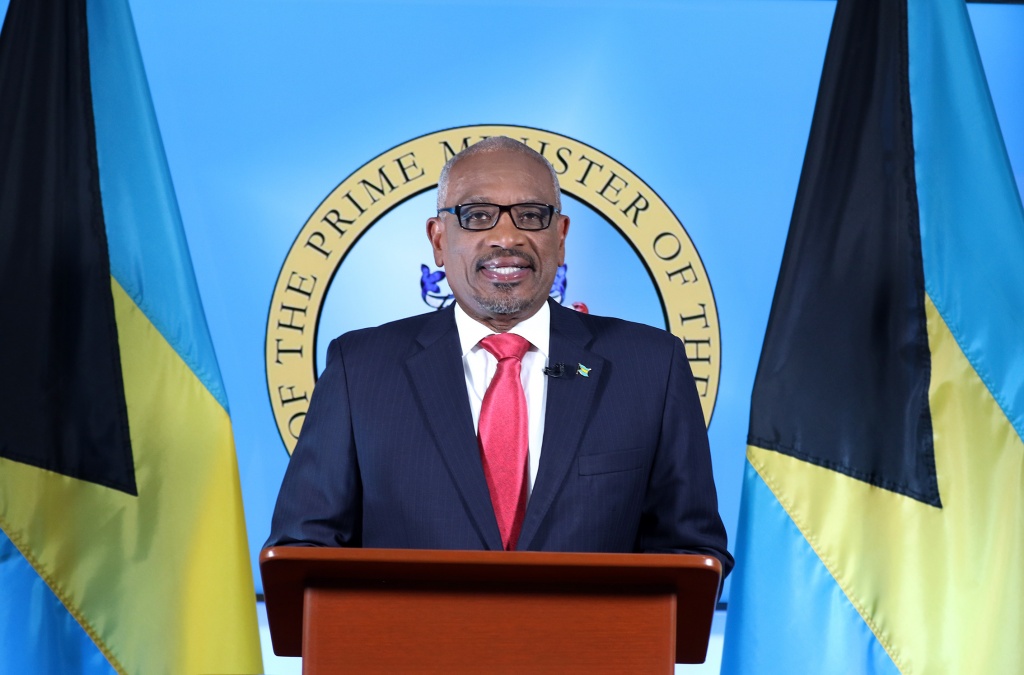 Bahamas Prime Minister Hubert Minnis.