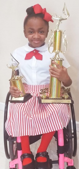 Miss Tamia Knowles of Emma E. Cooper Primary School.