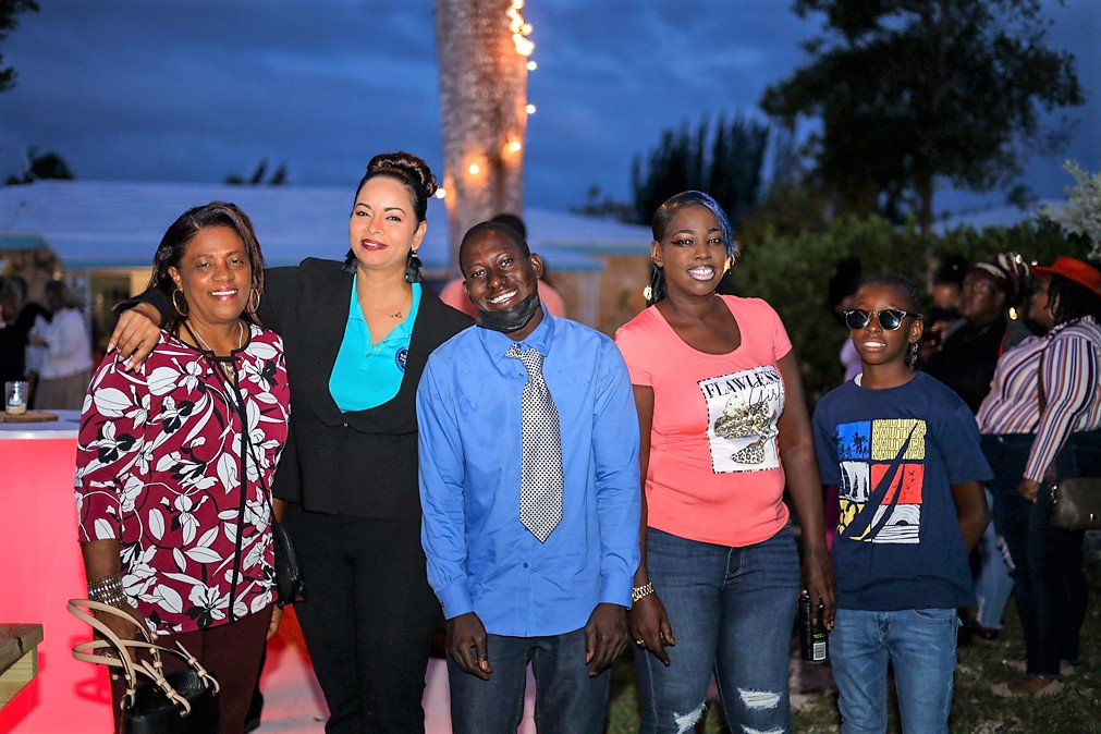 One Big, Happy Family! Sheryl Fax, Office Associate Yolanda Pawar, Chief Communications Officer Daniel Smith, Farm Associate Natasha Ingraham, Maintenance Associate and her daughter Aliyah.