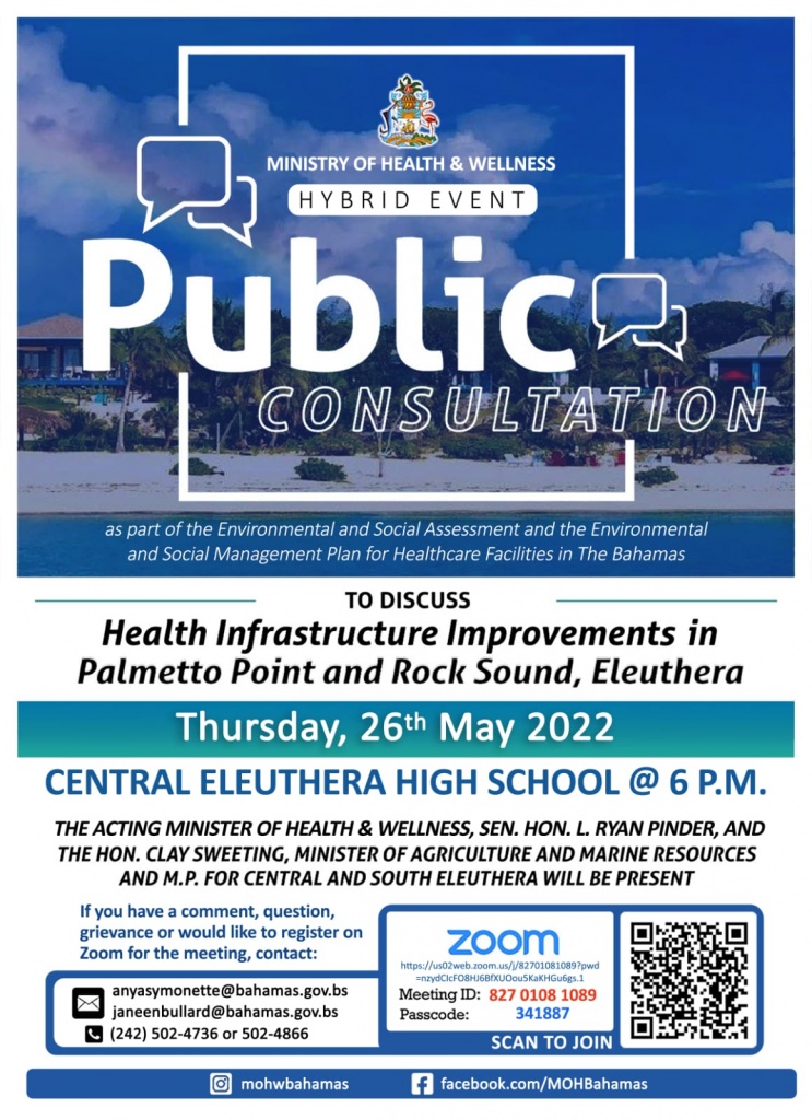 Public Consultation poster