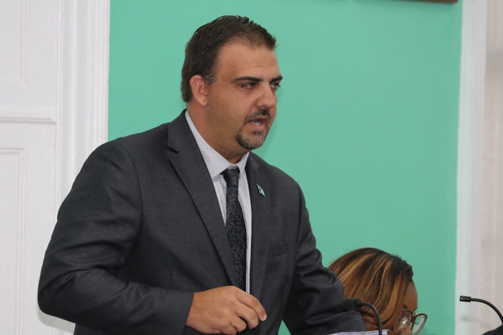 MP for C&SE, and Minister of Agriculture, Marine Resources & Family Island Affairs, the Hon. Clay Sweeting during his 2022 Budget Debate contribution on June 1st, 2022.