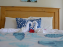 One of The Retreat's well-appointed rooms.