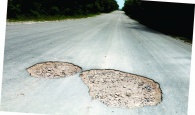 Massive potholes have plagued Eleuthera motorists for many years.