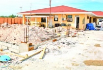 Ongoing construction at the Governor's Harbour International Airport (GHB), expected to be completed in January 2024.