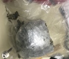 Suspected marijuana confiscated on Sunday, July 8th, 2018.