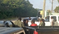 Illegal migrants being apprehended in the Wemyss Bight area of South Eleuthera, on Sunday, August 12th, 2018.