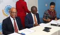 Ministry of Education, Cable Bahamas, and Sam's Business Machines Representatives