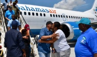 Prime Minister Minnis arrived in Grand Bahama on Saturday, September 7, 2019 for a firsthand view of the destruction caused by Hurricane Dorian.  (BIS Photo/Yontalay Bowe)